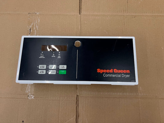 Speed Queen Dryer Service Control Panel 807641W, Overlay D518059 & Not Lock asse[Used]
