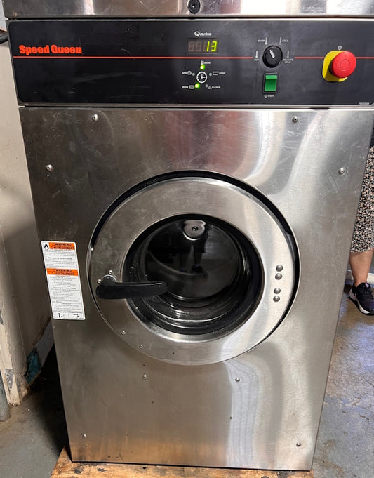 Speed Queen SCN020 Front Load Washer SS 20Lb 240V 60Hz 1/3Ph OPL 2016 [Used]