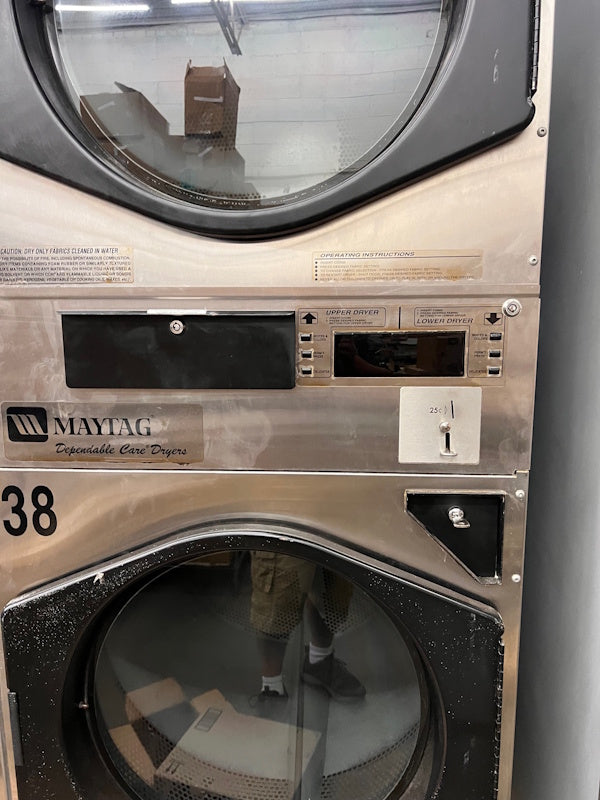Maytag Money Coin Box 12" Dryer MLG32PD 1 / 1 Key & 1 coin box A883487 [Used]