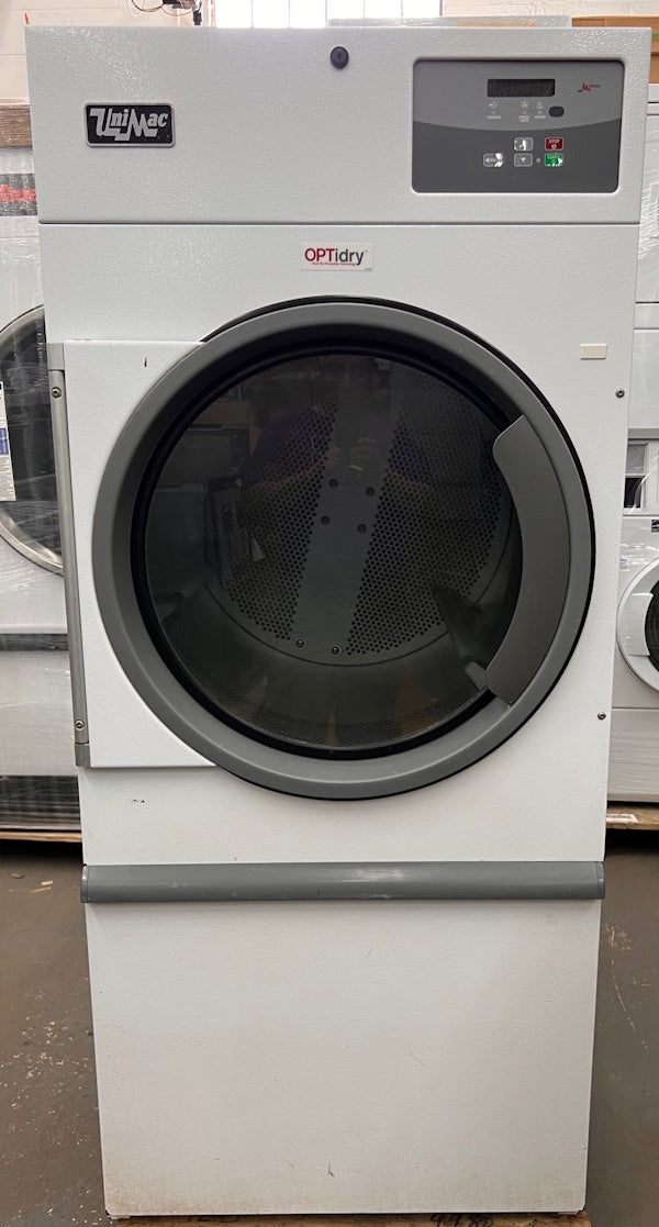 UniMac Gas Dryer OPTidry 30Lb White UT030N 120v 60Hz 1Ph 2019 [Used]