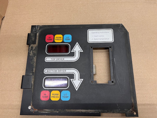 ADC320/330 11256 & 881482 Hanke Single Coin Twin Keyboard and control panel assembly[Used]