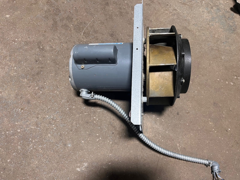 Dryer Motor 100v115v 200v230v 60Hz 1PH SQ Huebsch & Fan PN 70020201 [Used]
