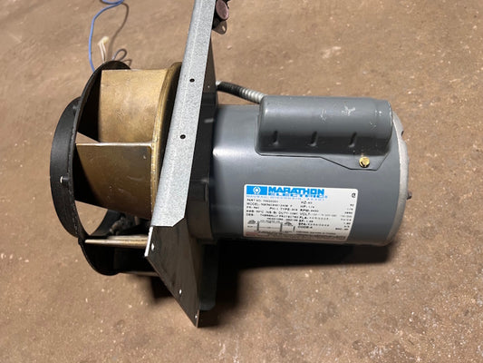 Dryer Motor 100v115v 200v230v 60Hz 1PH SQ Huebsch & Fan PN 70020201 [Used]