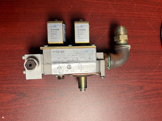 Huebsch JT0300 Dryer N Gas Valve 70257501 GM-7532-3845 Coil 70260101[Used]