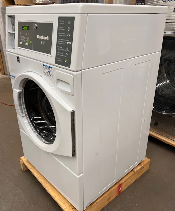 Huebsch HFNKCASP113TW01 Commercial Front Load Washer 120V 60Hz Coin Op 2016 [Used]