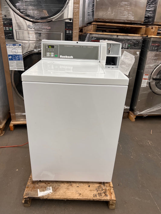 Huebsch HWNBC2PP112TW01 Commercial Top Load Washer 120V 60Hz Coin Op 2016 [Used]