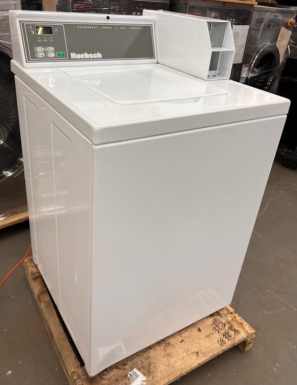 Huebsch HWNBC2PP112TW01 Commercial Top Load Washer 120V 60Hz Coin Op 2016 [Used]