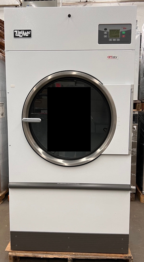 UniMac Electric Dryer UT050E UT050EUOP1A2W01 OPTiDRY OPL 440v 60Hz White '16 [Used]