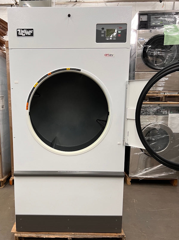 UniMac Electric Dryer UT050E UT050EUOP1A2W01 OPTiDRY OPL 440v 60Hz White '16 [Used]