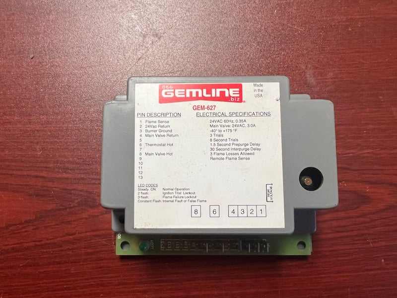 Gemline ADC Control Ignition 24V 50/60Hz 128937 OEM IGNITION BOX [Used]