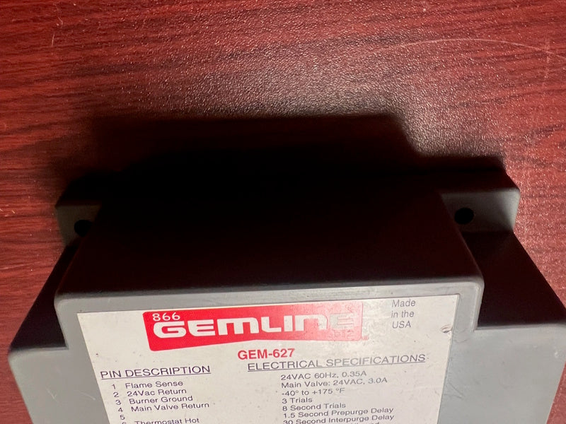 Gemline ADC Control Ignition 24V 50/60Hz 128937 OEM IGNITION BOX [Used]