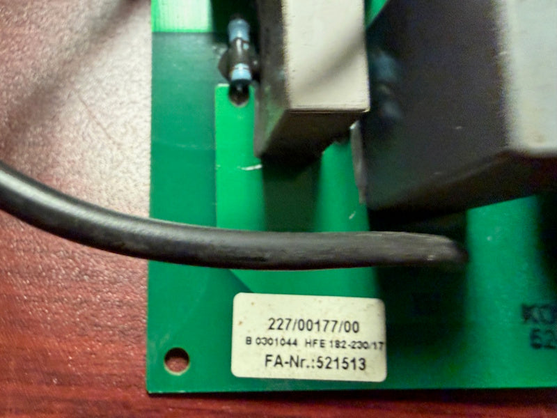 Ipso 227/00177/00 Washer Filter Board 40Lb 50Lb B0301044/16A1 [Used]