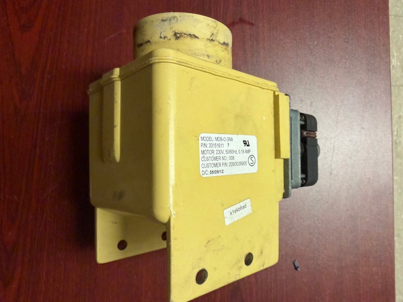 Ipso 209/00399/00 Drain Valve for Ipso washer 23v 50/60Hz 3" P/N : 33151611 [Used]