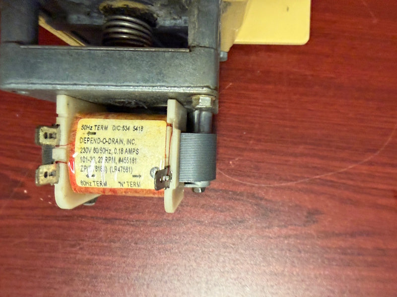 Ipso 209/00399/00 Drain Valve for Ipso washer 23v 50/60Hz 3" P/N : 33151611 [Used]