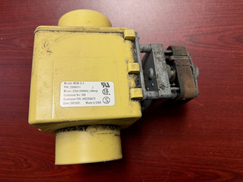 Milnor Washer Drain Valve 230v 50/60Hz MDB-O-3 96D350A71 [Used]