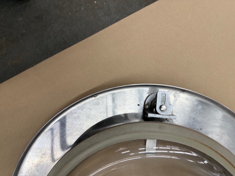 SQ Huebsch F8150501 Washer Assembly Door 40/50/60 gray SC60 for 60Lb [Used]