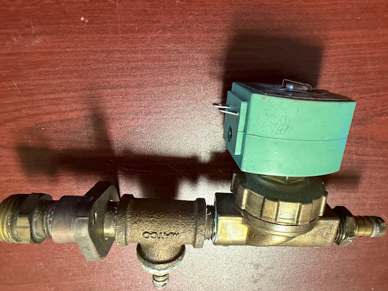 ASCO OFMST8220G406 1/2 Inch Normally Closed, Steam Valve, 5-125 PSI, 120V[Used]