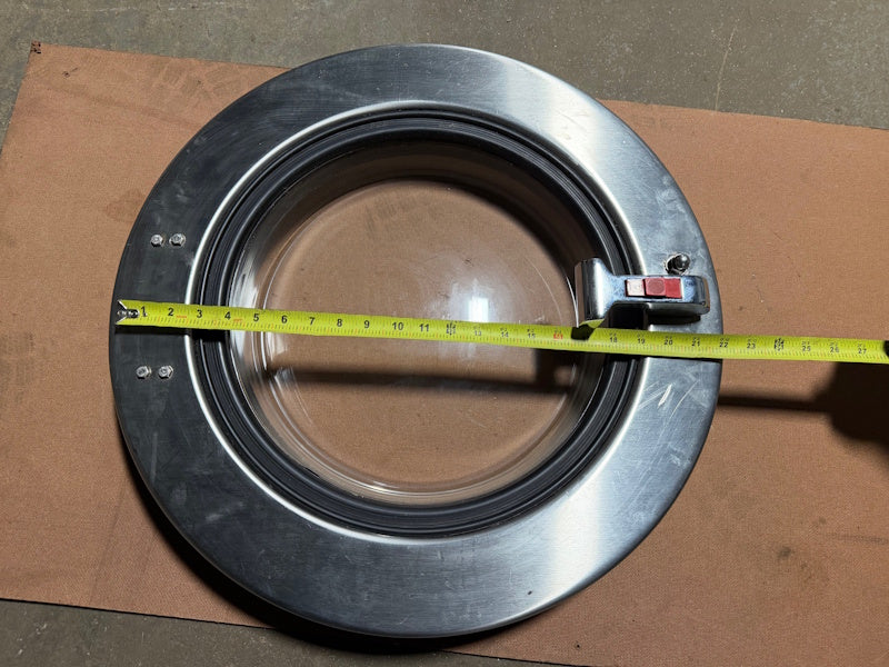 Ipso 40# 50# 118/00125/00 Washer Door Assembly Glass & Handle WE181C WE234C [Used]