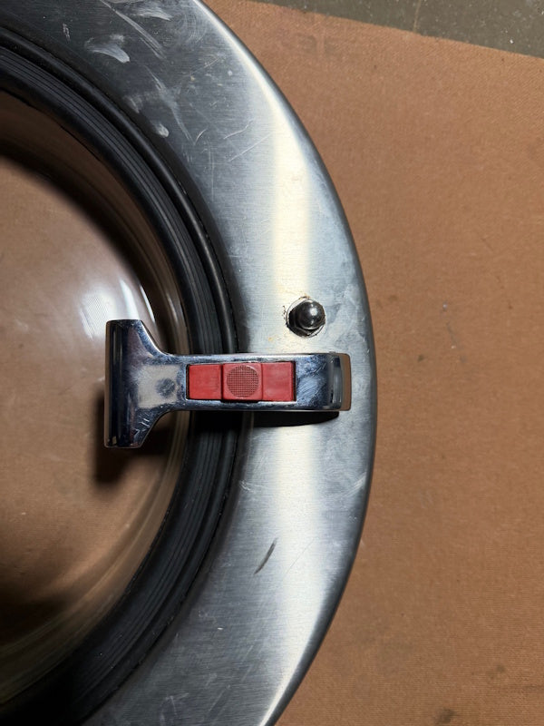 Ipso 40# 50# 118/00125/00 Washer Door Assembly Glass & Handle WE181C WE234C [Used]