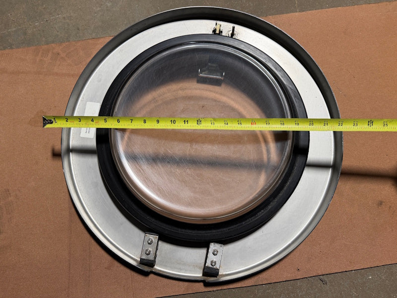 Ipso 40# 50# 118/00125/00 Washer Door Assembly Glass & Handle WE181C WE234C [Used]