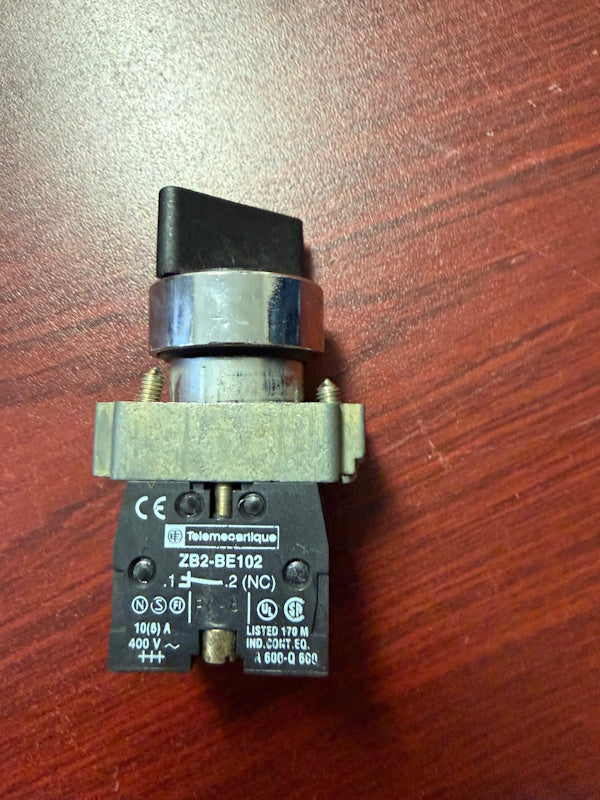 Contact Block Telemecanique ZB2-BE102 400V for Maytag 18# [Used]
