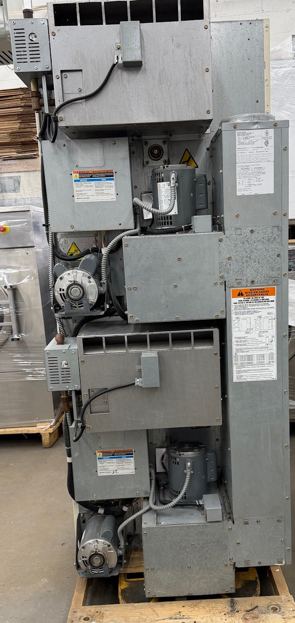 Speed Queen 30Lb Stack Gas Dryer STT30N 120V 60Hz 1Ph Stainless Steel Coin Op [Used]