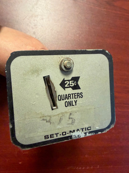 Wascomat Gen 5 Set-O-Matic Coin Drop .25USD [Used]
