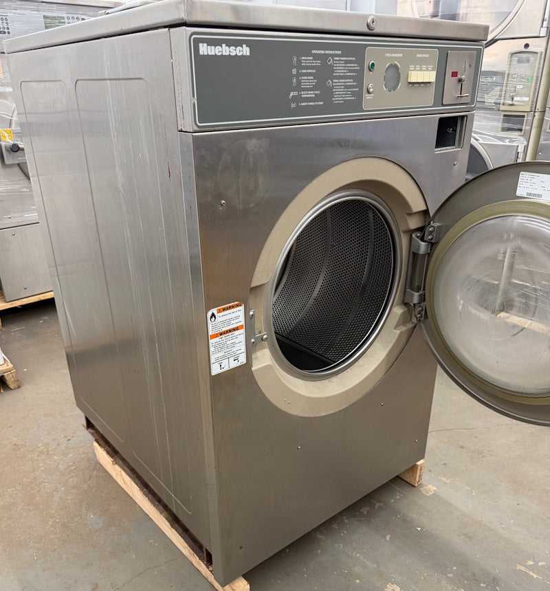 Huebsch HC40MD2 Front Load Washer 40Lb 208-240V 60Hz 3Ph Coin Op [Used]