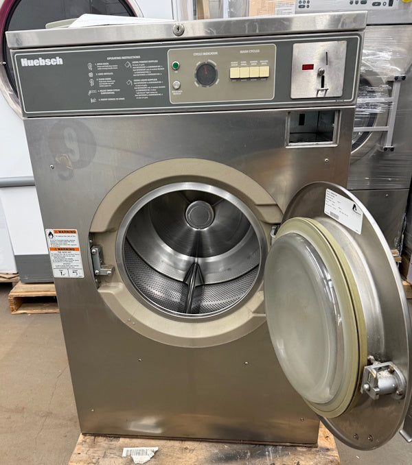 Huebsch HC30MD2 Front Load Washer 30Lb 208-240V 60Hz 3Ph Coin Op [Used]
