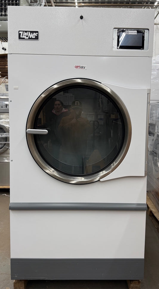 UniMac Gas Dryer UT075N OPTiDRY OPL 220v 60Hz 1/3 PH White 2022 [Used]