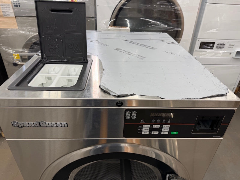 Speed Queen SCT040 Washer 40Lb 200-240V 50-60Hz 1/3Ph SS Card Re 2025[Open Box]