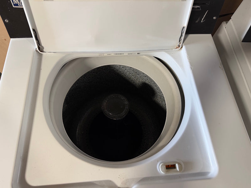Maytag Set Commercial Washer and Gas Dryer MAT20PRA MDG20PRA 120v 60Hz[Used]
