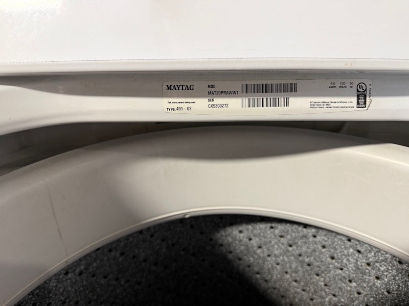 Maytag Set Commercial Washer and Gas Dryer MAT20PRA MDG20PRA 120v 60Hz[Used]