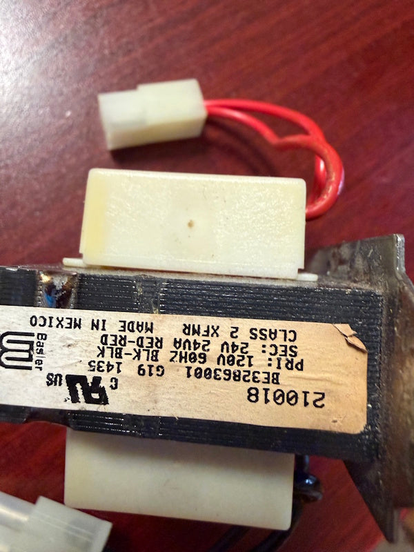 Washer/Dryer Transformer 120V 60Hz 24V 24VA BE32863001 210018 [Used]