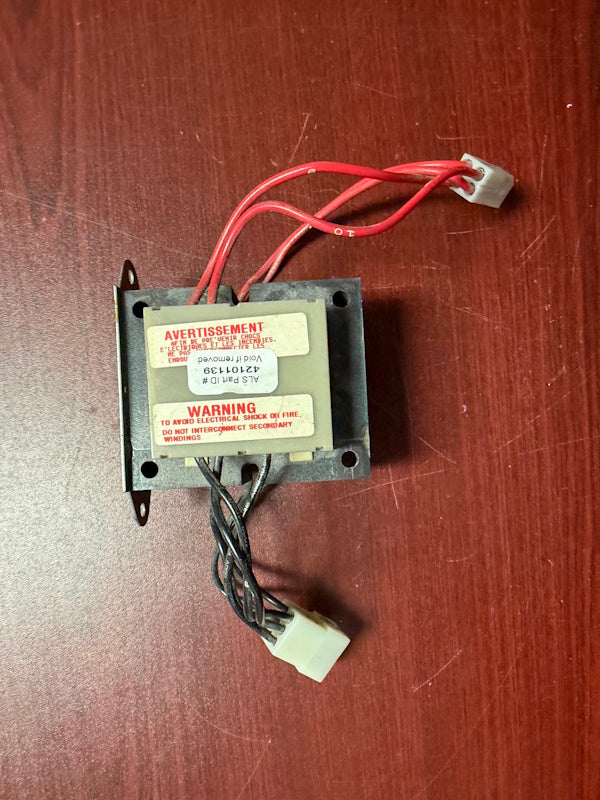 Washer/Dryer Transformer 100,120,208,240V 50/60Hz 24V 24VA BE33704001 [Used]