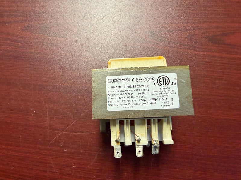 Wascomat Dryer Transformer TD30X30 120v 18v 20VA 487028948 [Used]