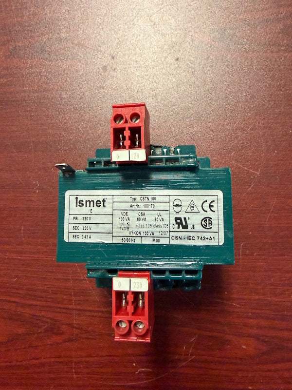 Alliance #SP516722 TRANSFORMER ISMET CSTN100,120/230V [Used]