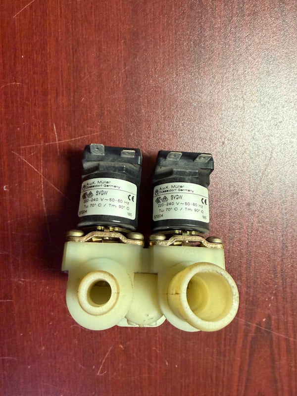 Auk Muller, 57204, Washer Inlet Valve 2-WAY 220-240V/50-60Hz [Used]