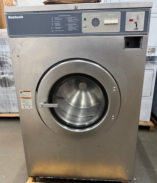 Huebsch HC50MD2 Front Load Washer 50Lb 208-240V 60Hz 3Ph Coin Op [Used]