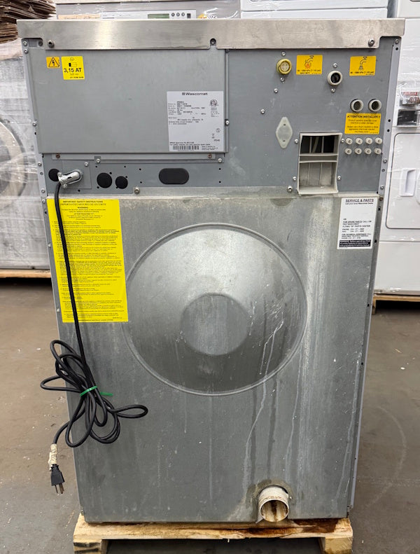 Wascomat W630 Front Load Washer 30Lb 120V 60Hz 1Ph OPL Hotel Coin Op 2010[Used]