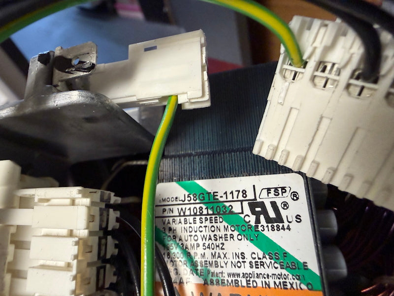 Washer Motor OEM W10811032 Whirlpool Maytag Front Load Washer [Open Box]