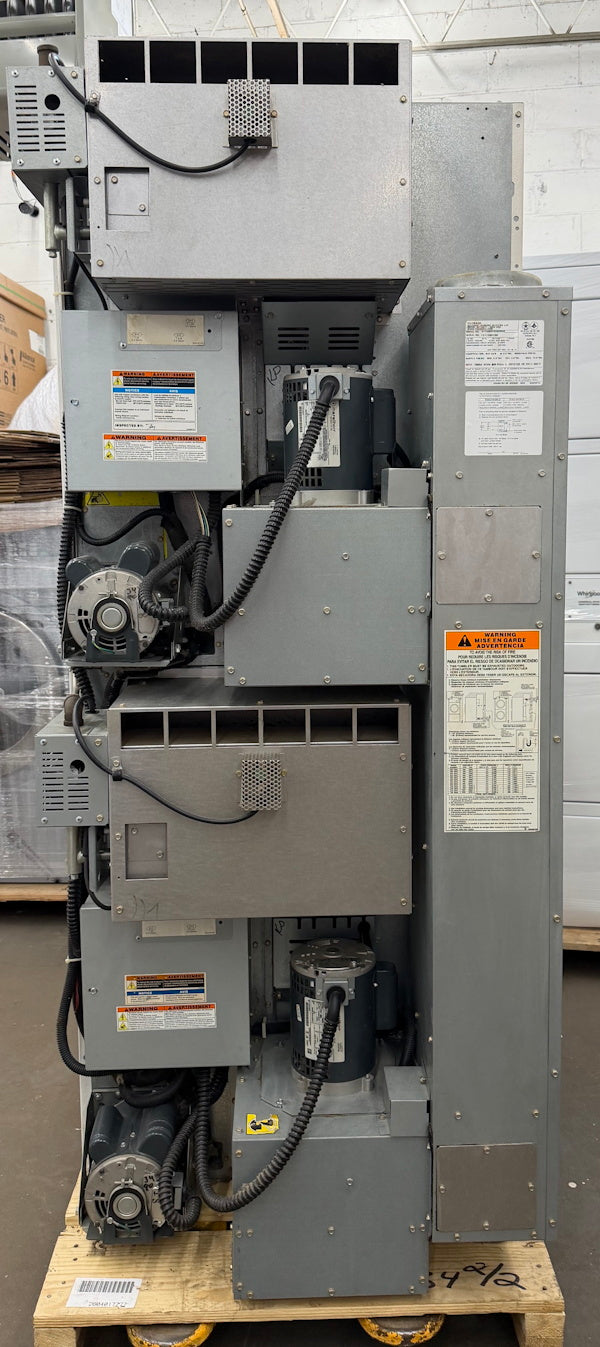 Huebsch 30Lb Stack Dryer HTT30N Gas 120V 60Hz White CardRe OPL [Used]