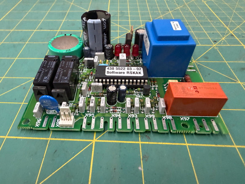 Wascomat Parts 438552203-02 Door Lock Circuit Board 220v SS controller M5539-07 [Used]