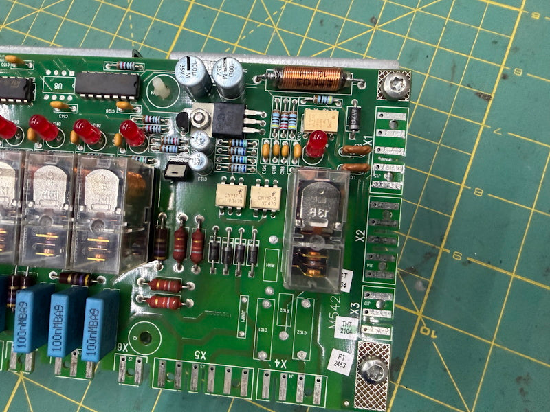 Wascomat 4718895-11 Clarus I/O #1 Electronic Circuit Board for EXSM230C [Used]