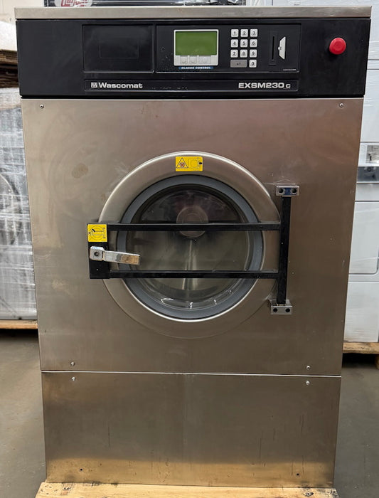 Wascomat EXSM230c Front Load Washer 65Lb 208-240V 60Hz 1Ph OPL 2004[Used]