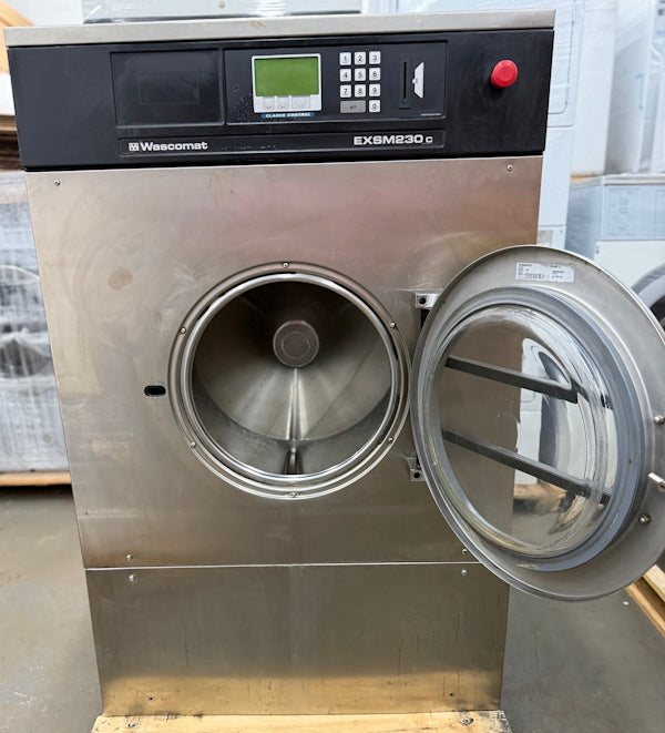 Wascomat EXSM230c Front Load Washer 65Lb 208-240V 60Hz 1Ph OPL 2004[Used]