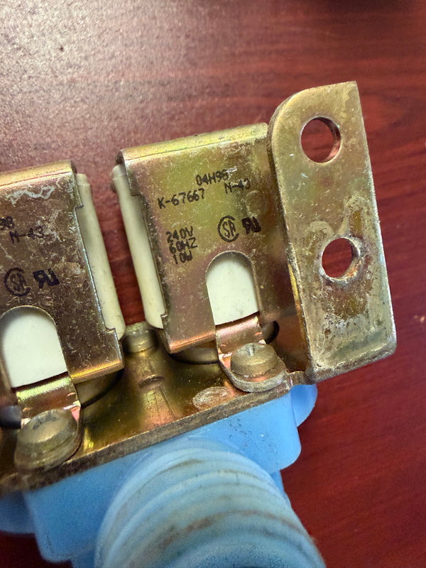 Ipso K-67667 N 43 209/00110/00 Washer Inlet Valve 2-WAY 230V for 18lb, 40lb [Used]
