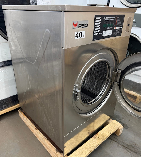 Ipso WE181C 40Lb Commercial Front Load Washer 240V 60Hz 3Ph OPL 1999 [Used]
