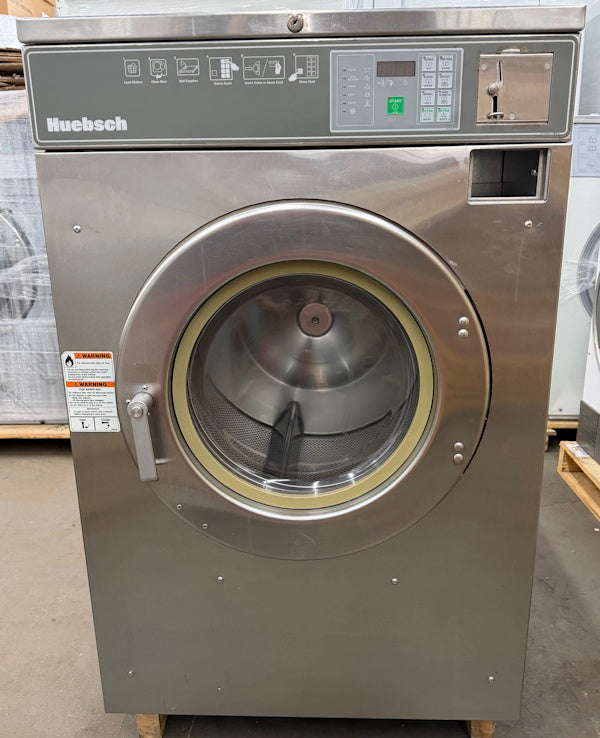 Huebsch HC40A Front Load Washer 40Lb 208-240V 60Hz 3Ph Coin Op 2007 [Used]