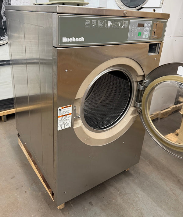 Huebsch HC40A Front Load Washer 40Lb 208-240V 60Hz 3Ph Coin Op 2007 [Used]